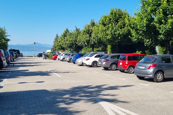 Etude de stationnement sur les rives du lac - relevé de l’occupation des parkings